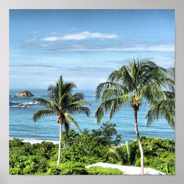 Póster Costa Rica - Milhas do Não Onde (Frente)