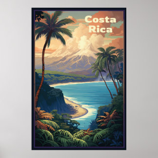 Poster Costa Rica, Viagem