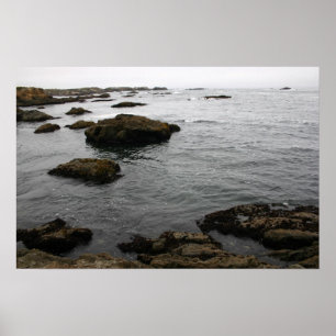 Poster Costa rochosa