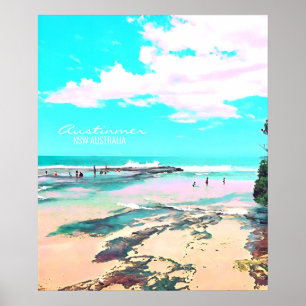 Poster Costa Sul da costa da NSW