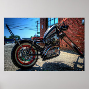 Poster Costeleta de luxe de Sportster do Hillbilly