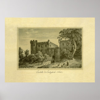 Poster Costigliole d'Asti, Piemonte, Itália