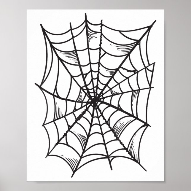 Poster Costume De Aranha E Aranha - Halloween Easy Gif (Frente)