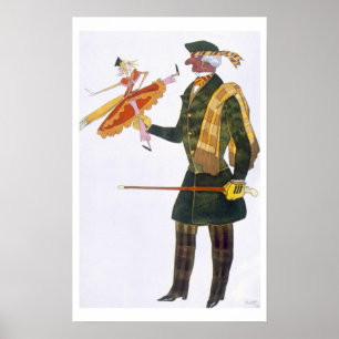 Póster Costume for the Englishman, from La Boutique Fanta