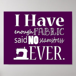 Poster costura ・ Artesanatos Tecidos insuficientes {Dark}