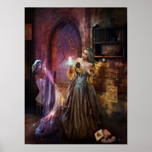 Póster Costureira Enchanted