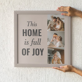 Poster Cota da Família de Casais Modernos