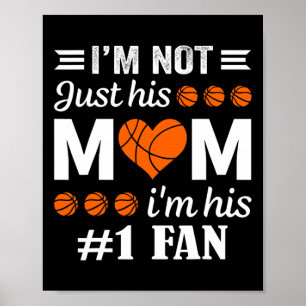 Poster Cota da Mãe do Fã de Basquete
