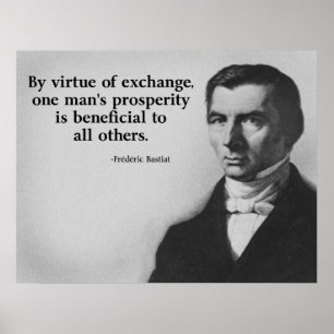 Póster Cota de Comércio Livre Bastiat