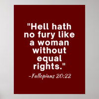 Cota de Direitos Iguais do Inferno Hath No Fury