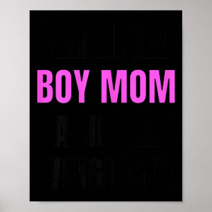 Poster Cota de Mãe Divertida Vida Citação Maternidade Rea