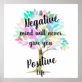 Poster Cota de Vida Positiva