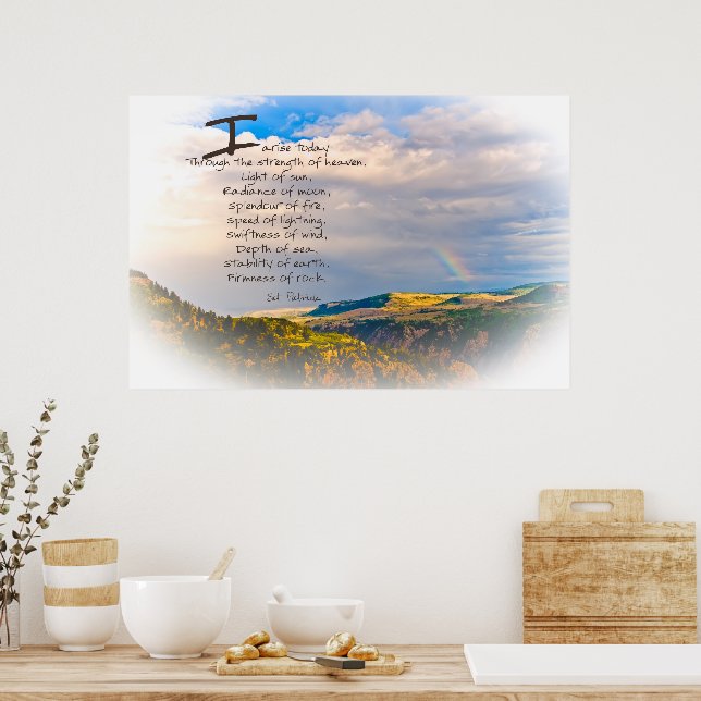 Póster Cota Patrick rua (Cozinha)