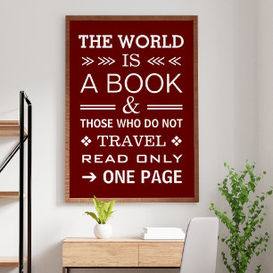 Poster Cotação de Viagem de Tipografia Moderna e Moderna 