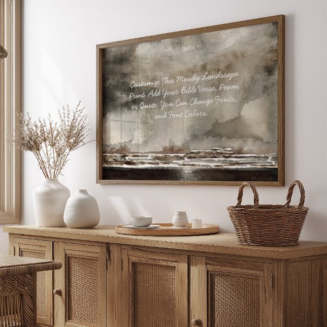 Poster Cotação Personalizada Carregar Suas Próprias Palav (Criador carregado)