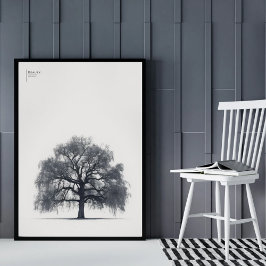 Poster Cotação Personalizada do Nome da Família Inspiraci