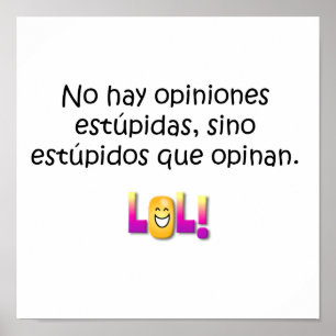 Póster Cotações Espanholas