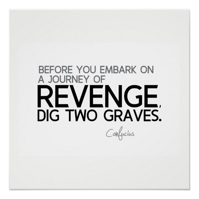 Póster COTAS: Confúcio: Viagem de vingança (Frente)