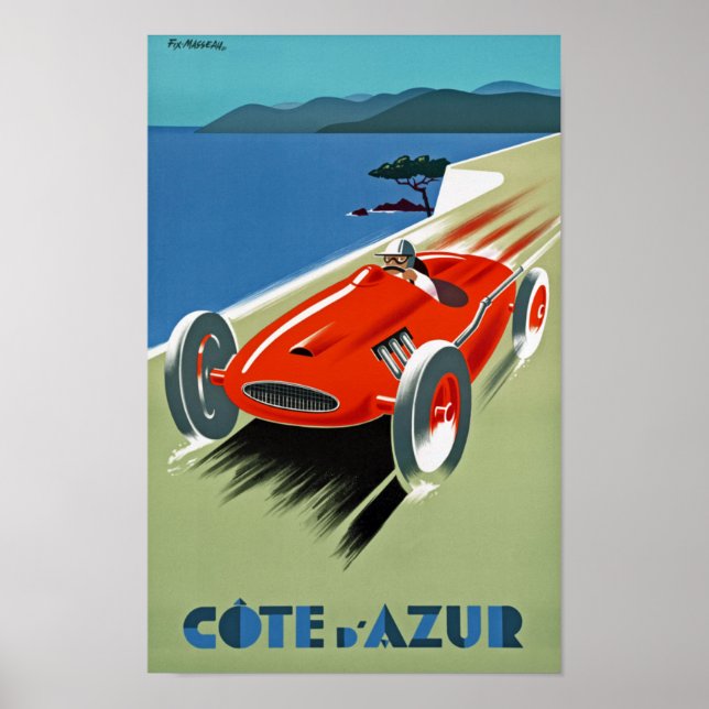 Póster Cote d'Azure (Frente)