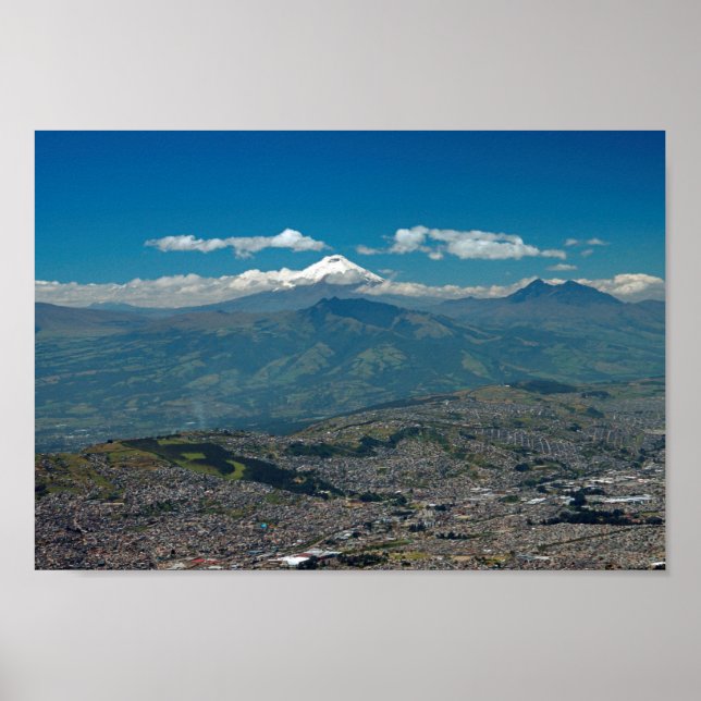 Poster Cotopaxi e Quito (Frente)