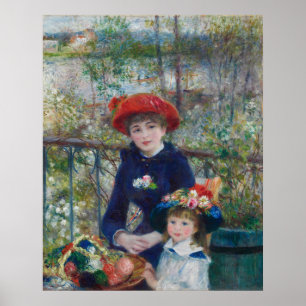 Poster Cottagecore Jardim das Irmãs Renoir Paisagem
