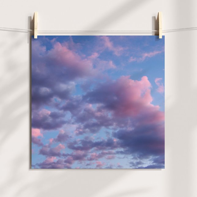 Póster Cotton Candy Sunset (Cotton Candy Sunset Poster)