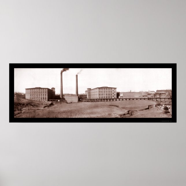 Póster Cotton Spartanburg, SC Foto 1909 (Frente)