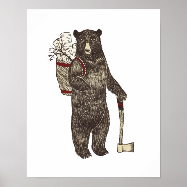Poster Country Bear Natal (Frente)