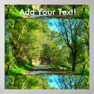Póster Country Road Fayette County