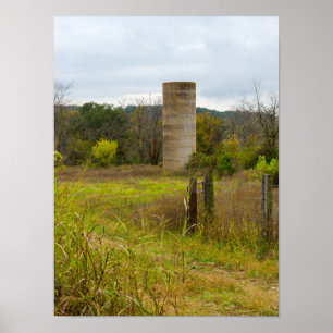 Póster Country Silo