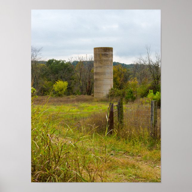 Póster Country Silo (Frente)