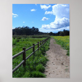 Poster Country Trail, Ojai, CA