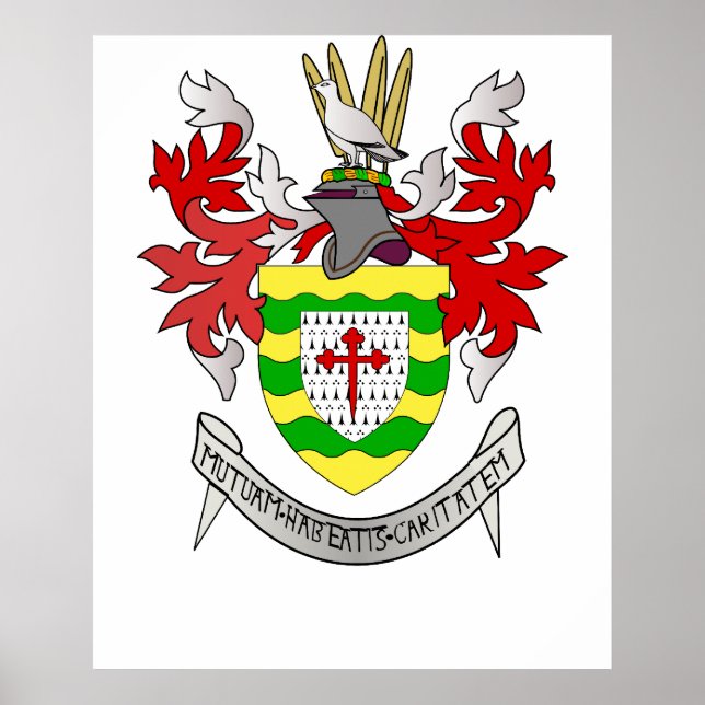 Poster County Donegal, Irlanda (Frente)