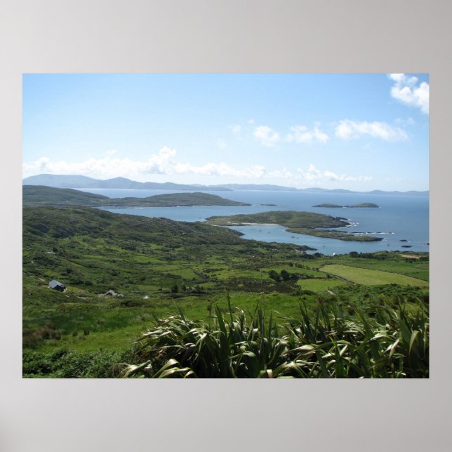 Póster County Kerry, Irlanda (Frente)