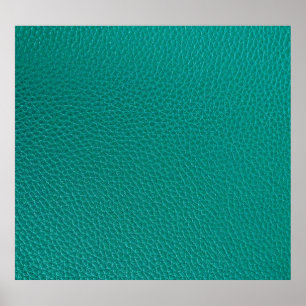 Poster Couro Aquamarino: Textura de Cobra fascinável.