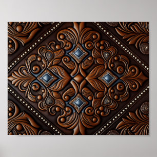 Poster Couro Arrefecido