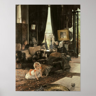 Póster Couro cru - e - busca, c.1880-82