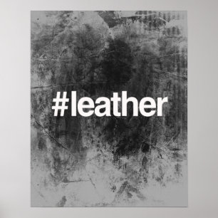 PÓSTER COURO DE HASHTAG
