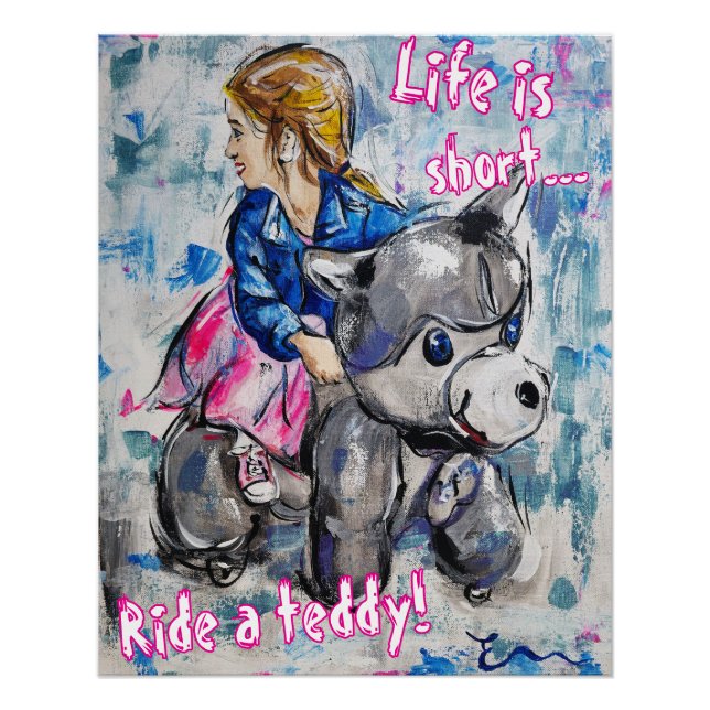 Póster Course à toutou (Frente)