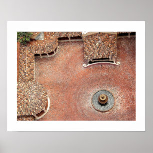 Poster Courtyard Espanhol