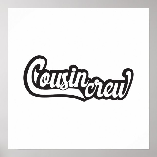 Poster Cousin Crew (Frente)