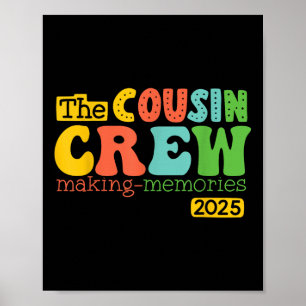 Poster Cousin Crew 2025 Memórias do Fazer Férias de Verão
