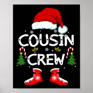 Poster Cousin Crew Kids Primos Família de Natal
