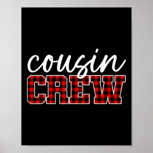 Poster Cousin Crew Kids Primos Família de Natal