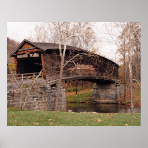 Póster Covered Bridge