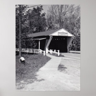 Póster Covered Bridge
