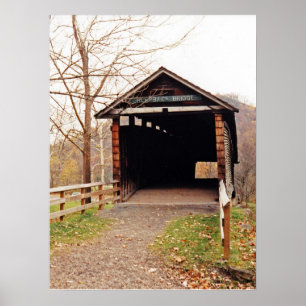 Póster Covered Bridge