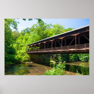 Poster Covered Bridge, Mohican State Park, Ohio
