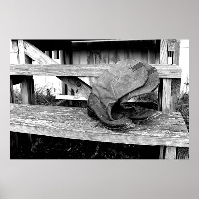 Poster Cowboy Boots (Frente)