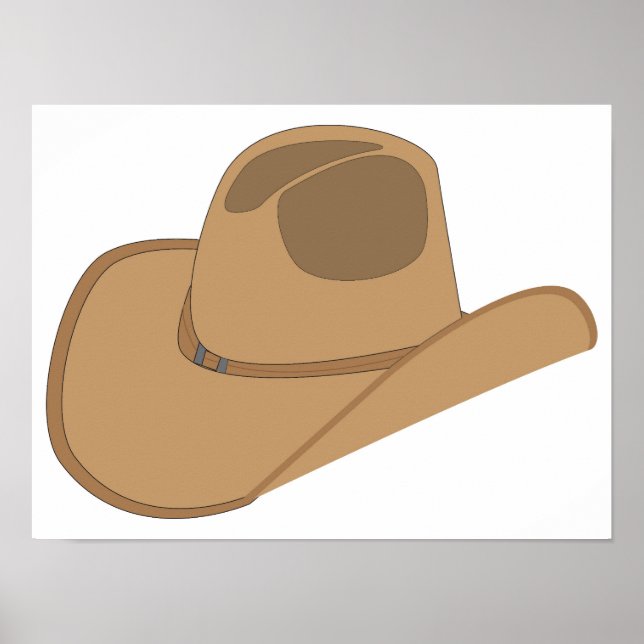 Poster Cowboy Hat (Frente)